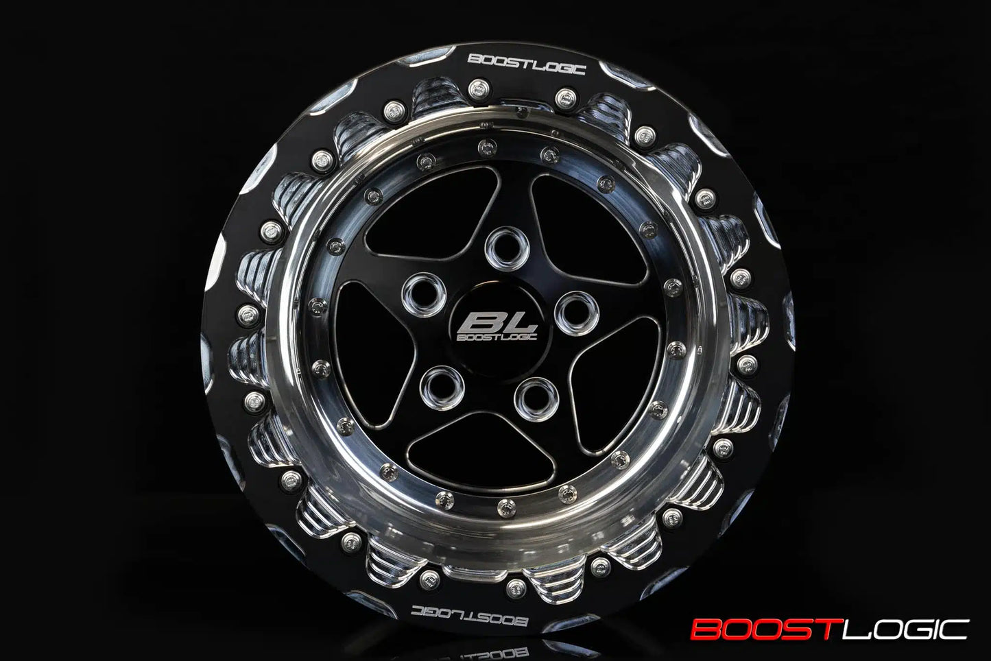 BOOST LOGIC 5-SPOKE DRAG WHEELS FRONT 18"