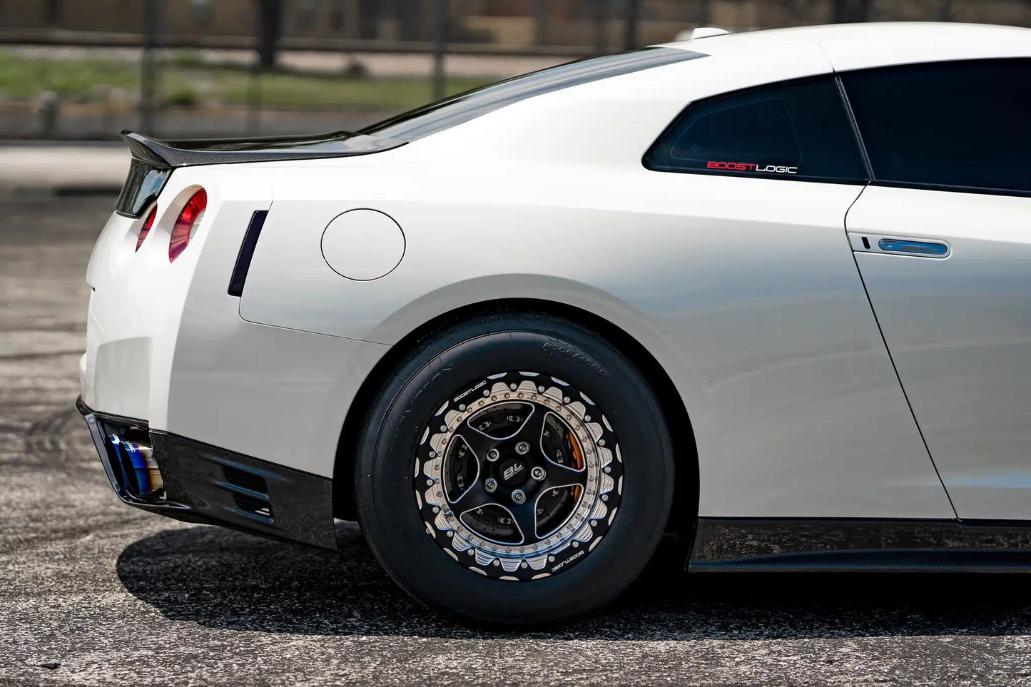 BOOST LOGIC 5-SPOKE DRAG WHEELS FRONT 18"