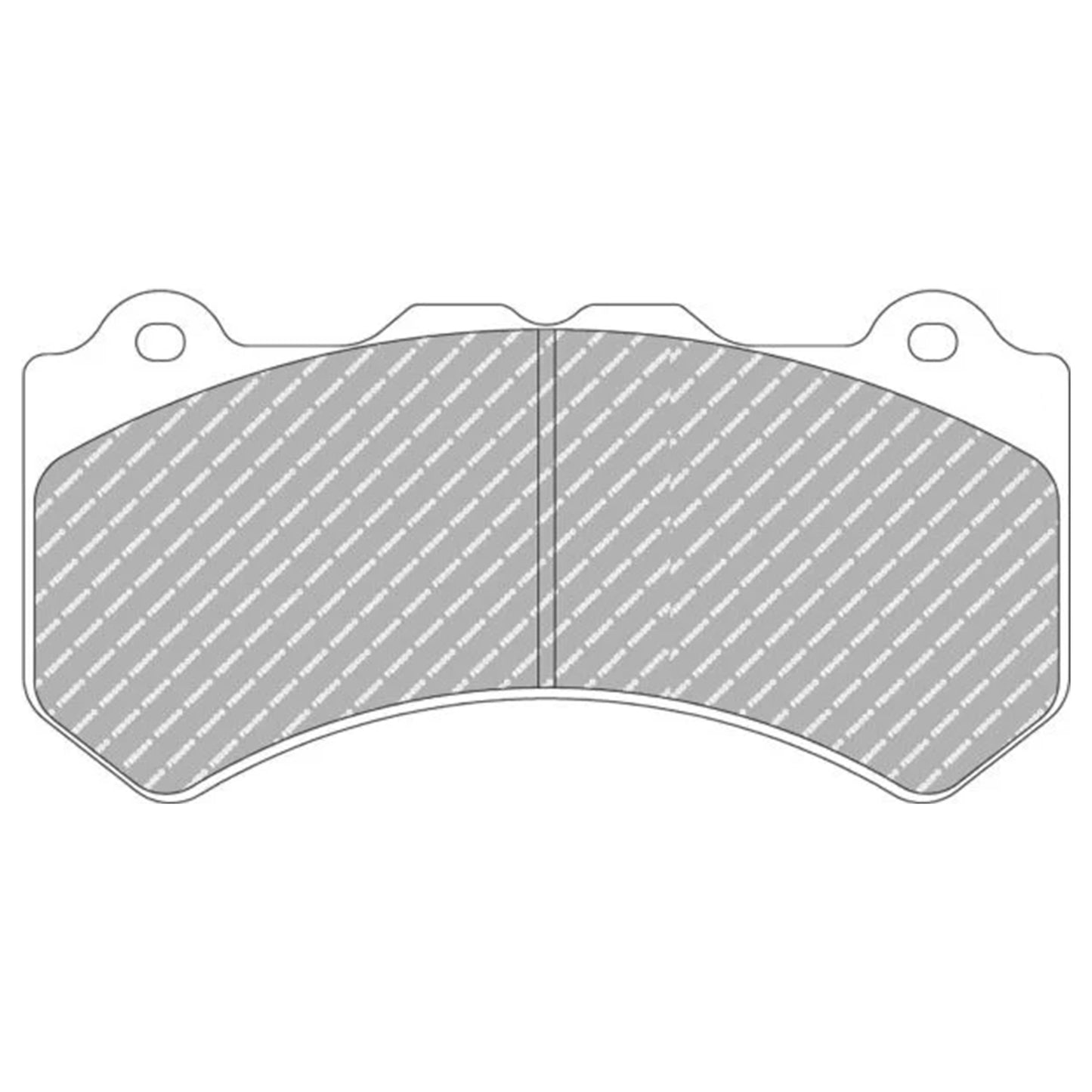 FERODO DS2000 FRONT BRAKE PAD SET FOR NISSAN R35 GT-R (STREET COMPOUND)