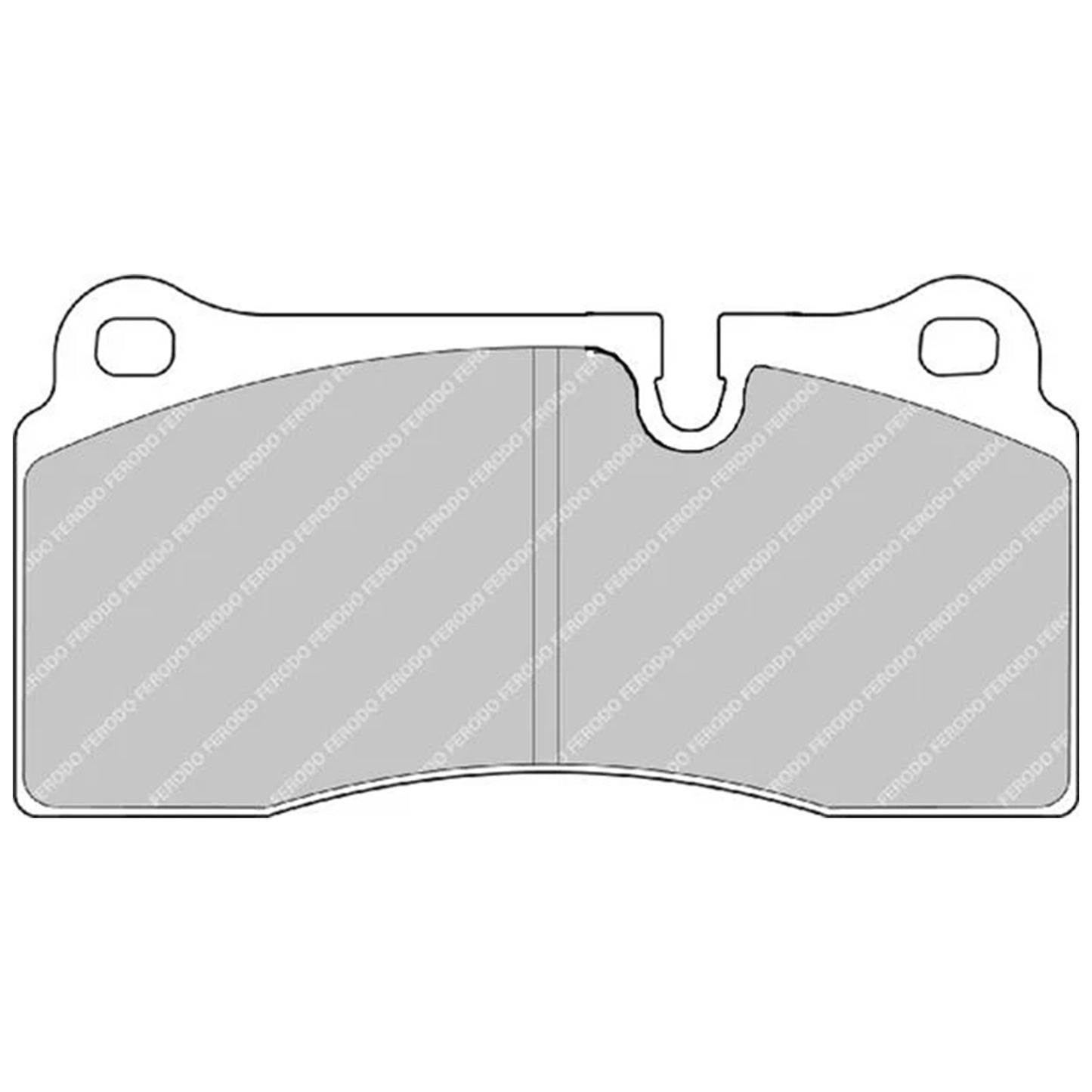 FERODO DS2000 REAR BRAKE PAD SET FOR NISSAN R35 GT-R (STREET COMPOUND)