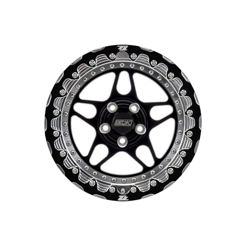 GT1R/BELAK 17X10" FRONT WHEEL (SINGLE BEADLOCK)