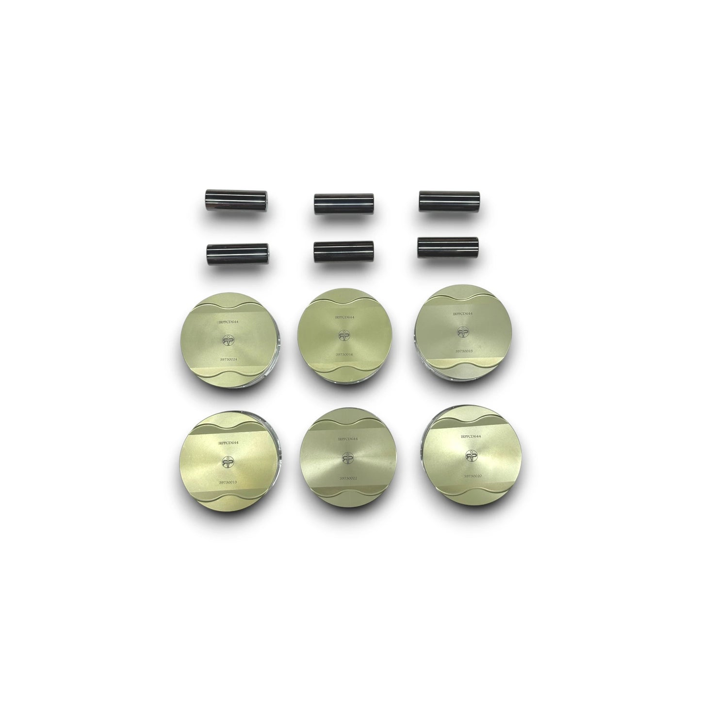 ITALIAN RP IRPPCD644 SZM SPEC PLATINUM PISTONS 95.53 BORE SIZE - NISSAN GTR R35 VR38DETT