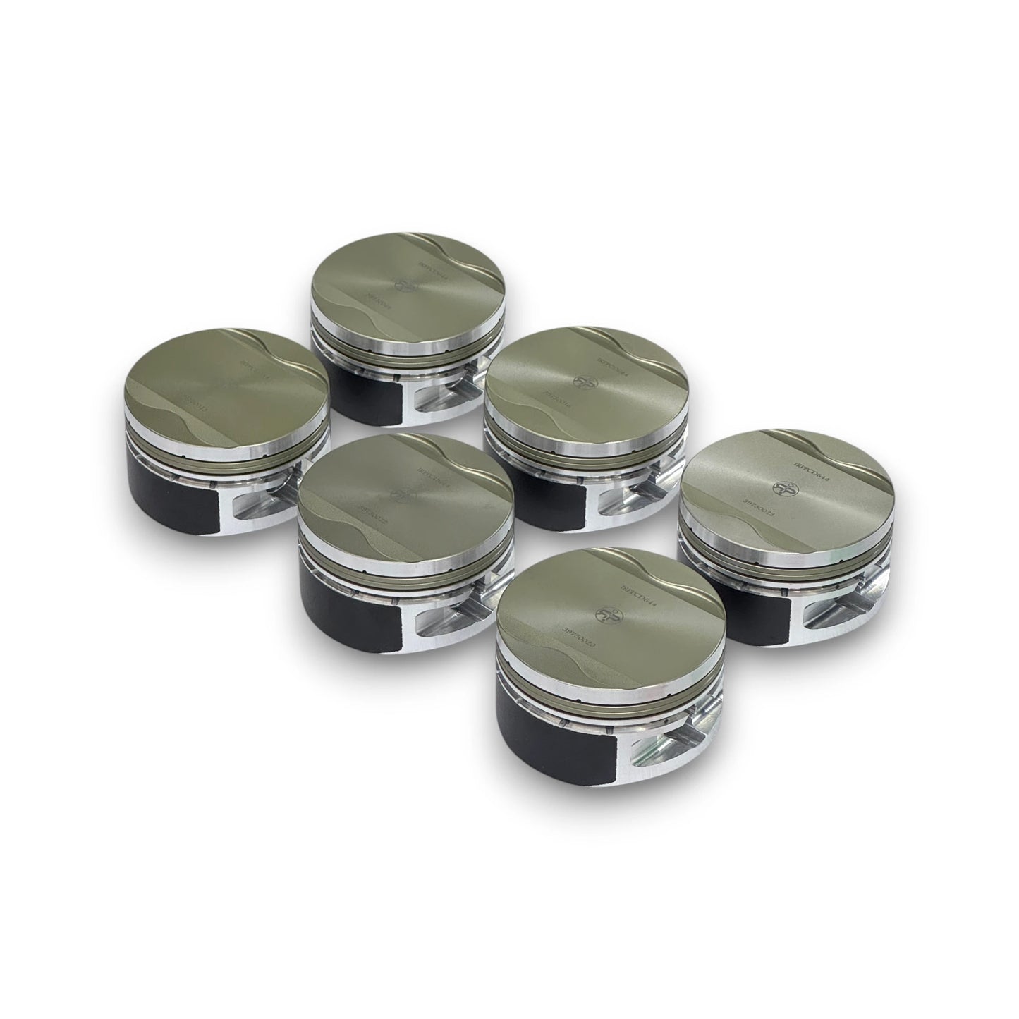 ITALIAN RP IRPPCD644 SZM SPEC PLATINUM PISTONS 95.53 BORE SIZE - NISSAN GTR R35 VR38DETT
