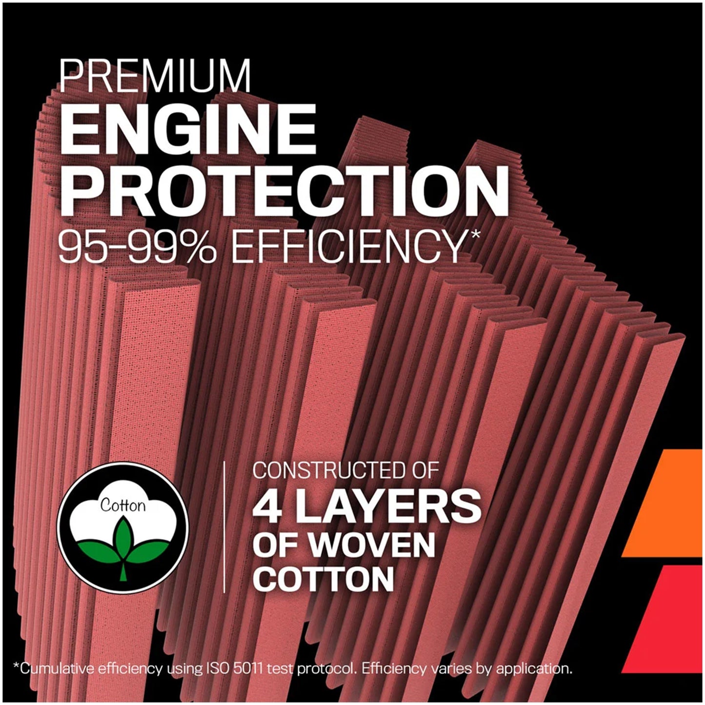 K&N RU-3130 UNIVERSAL CLAMP ON AIR FILTER 3.5-INCH