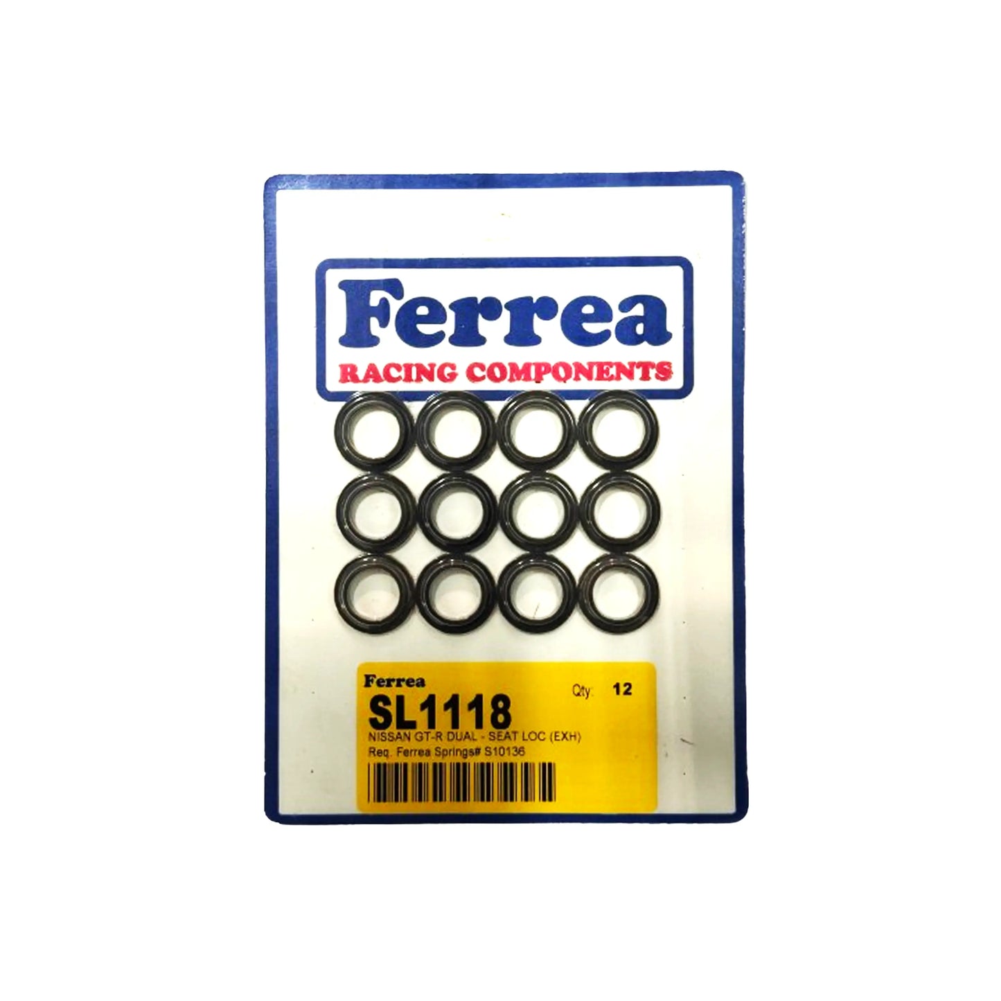 FERREA SL1118 DUAL SEAT LOCATOR (EXHAUST) NISSAN GTR