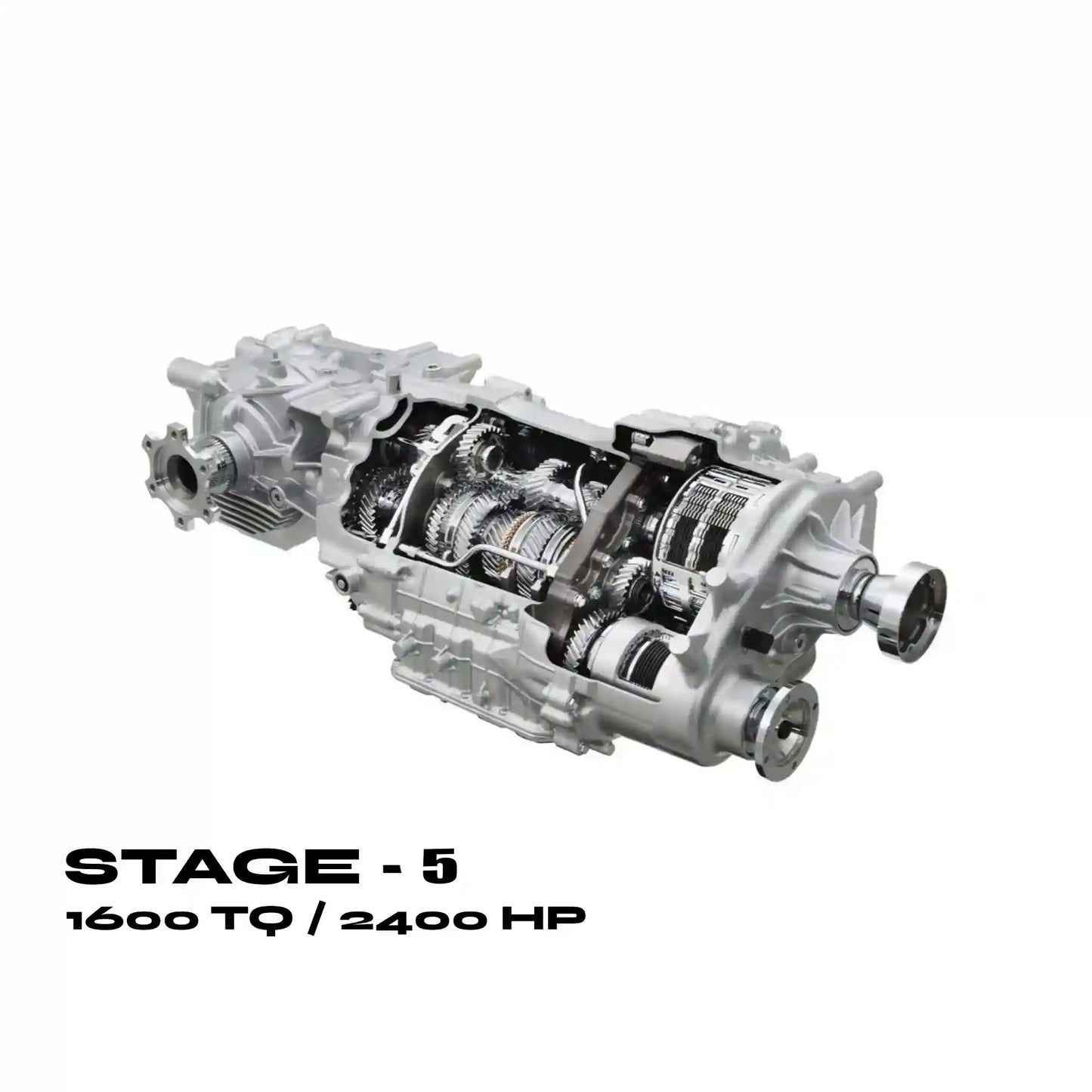 STAGE 5 – TRANSMISSION BUILD (1600 TQ / ~2400 HP)