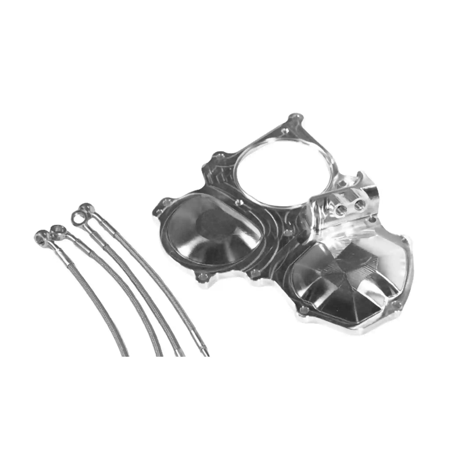 SZM BILLET LEFT & RIGHT VVTI TIMING CAM COVERS NISSAN GTR R35