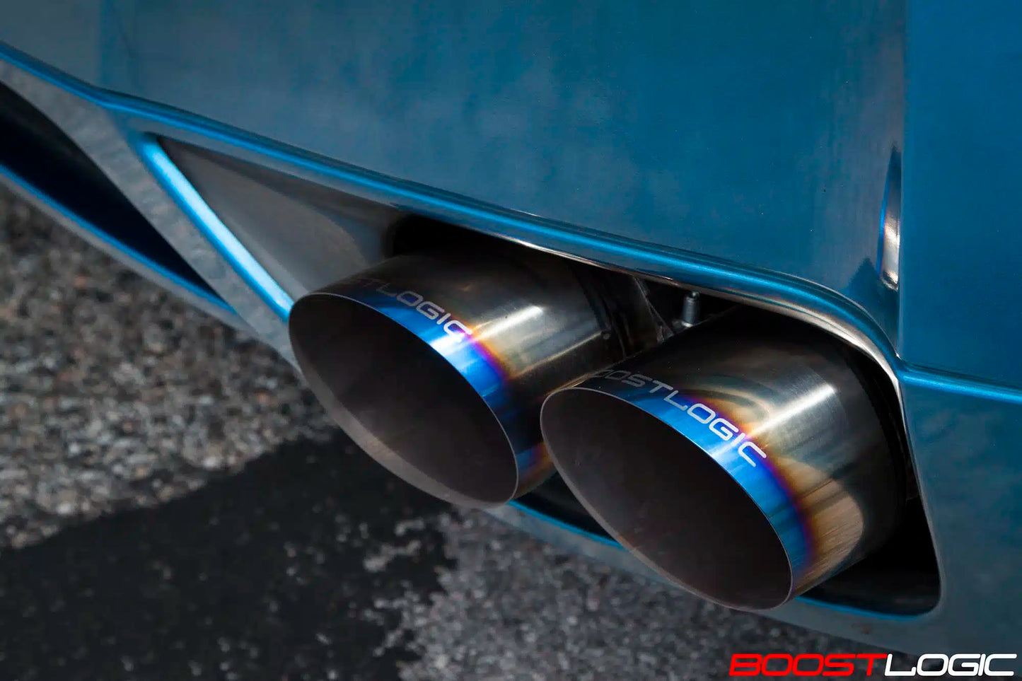 BOOST LOGIC R35 4″ TITANIUM EXHAUST NISSAN R35 GTR 09+