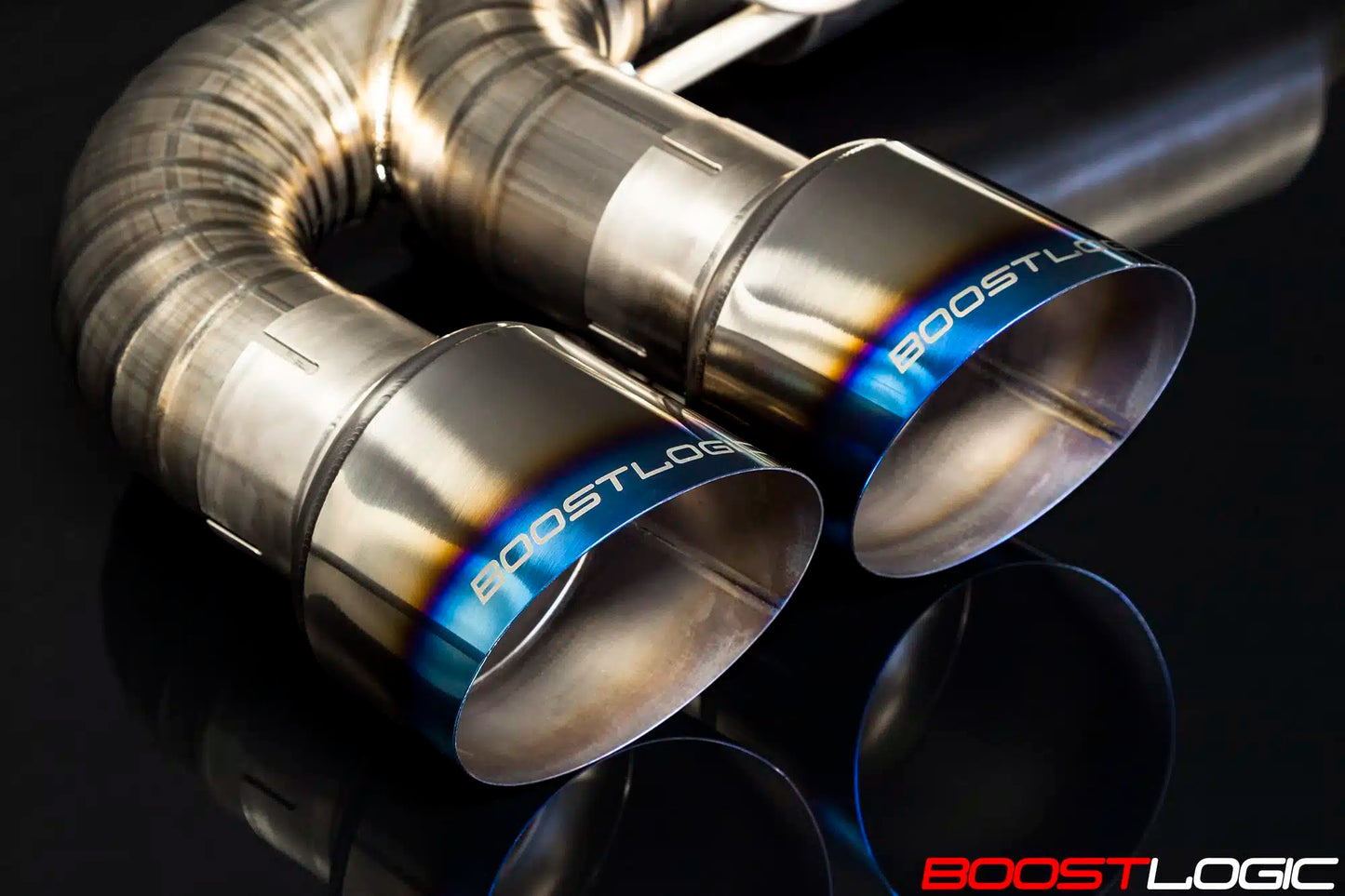 BOOST LOGIC R35 4″ TITANIUM EXHAUST NISSAN R35 GTR 09+