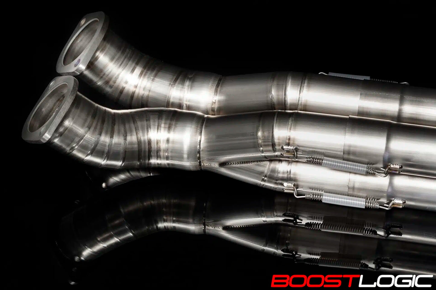BOOST LOGIC FORMULA SERIES QUADZILLA TITANIUM MIDPIPE NISSAN GTR R35 09+