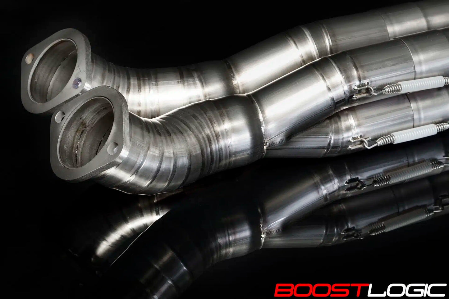 BOOST LOGIC FORMULA SERIES QUADZILLA TITANIUM MIDPIPE NISSAN GTR R35 09+