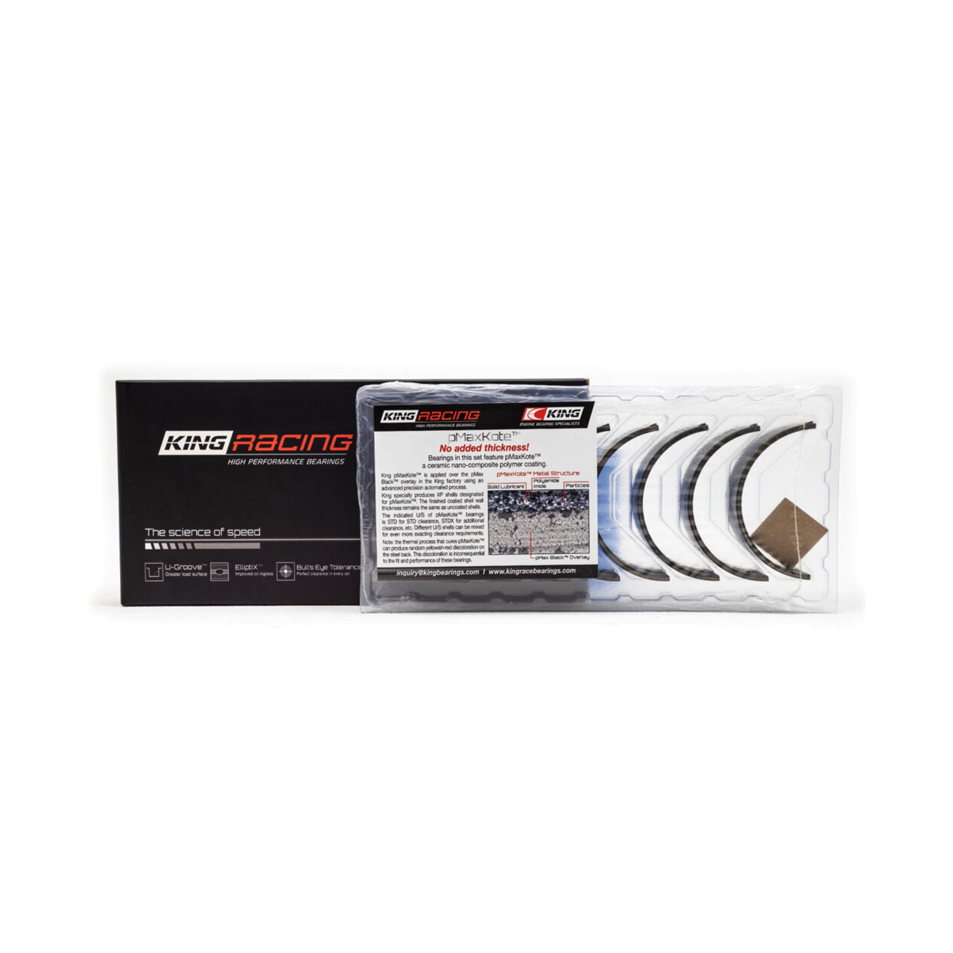 KING BEARINGS NISSAN GT-R R35 MAIN BEARING SET MB4524XP-STDX