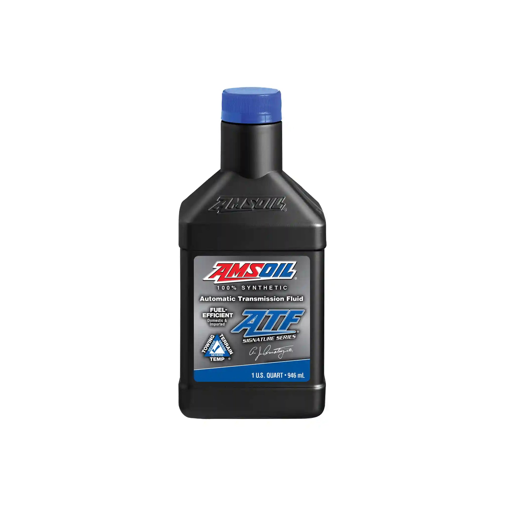 سائل ناقل الحركة الأوتوماتيكي AMSOIL SIGNATURE SEIRES الموفر للوقود، اصطناعي 100%