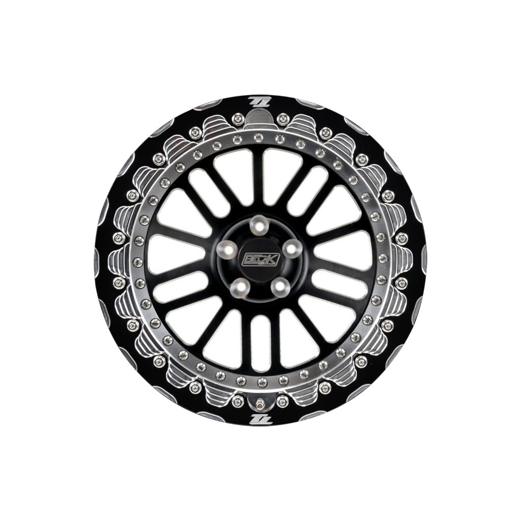 GT1R/BELAK 17X10" FRONT WHEEL (SINGLE BEADLOCK)