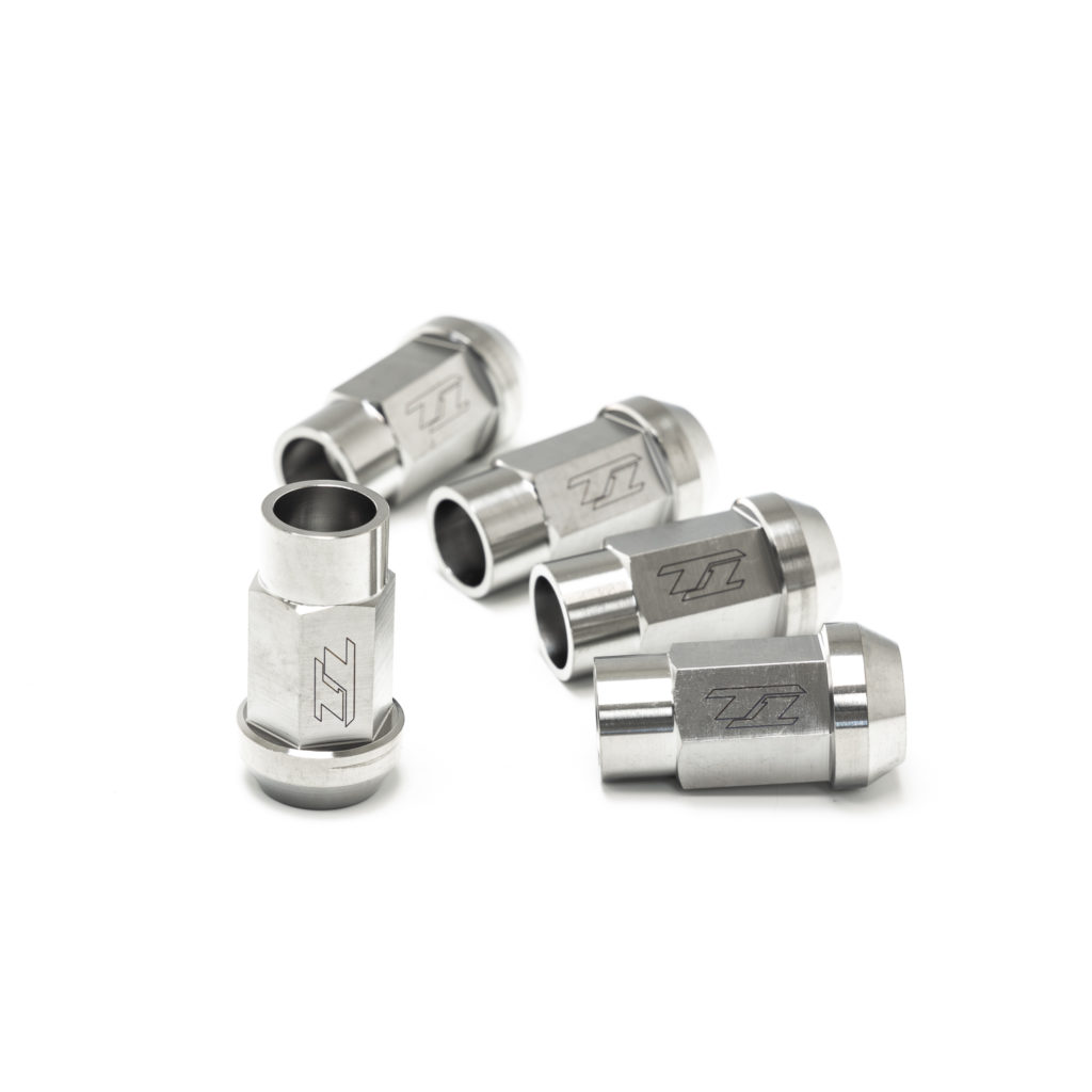 GT1R TITANIUM LUG NUT (M12X1.25, TAPER)