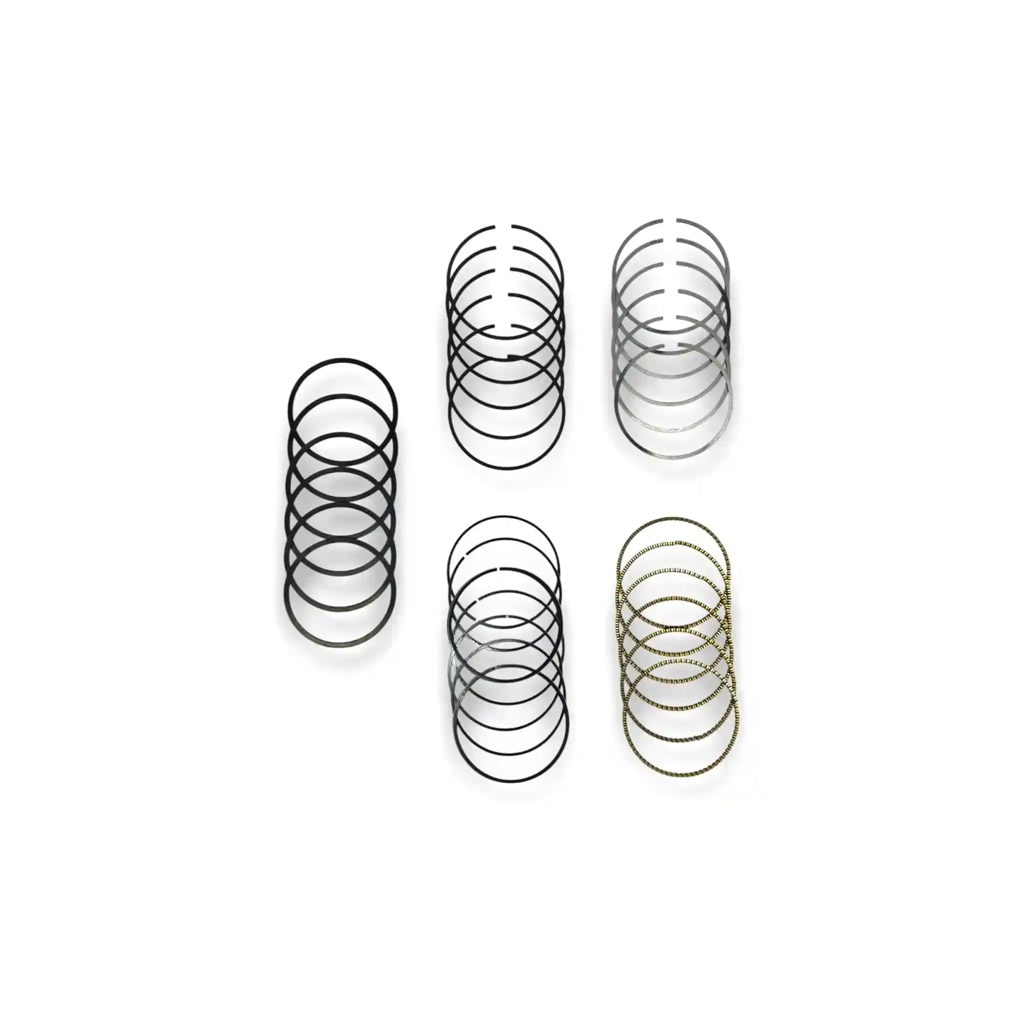ITALIAN RP IRPPCD644 SZM SPEC PLATINUM PISTONS 95.53 BORE SIZE - NISSAN GTR R35 VR38DETT