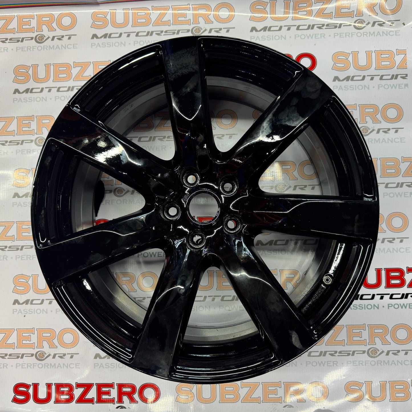 NISSAN GTR R35 7-SPOKE RIMS 2009 - Subzero Motorsports - FOR NISSAN GTR R35
