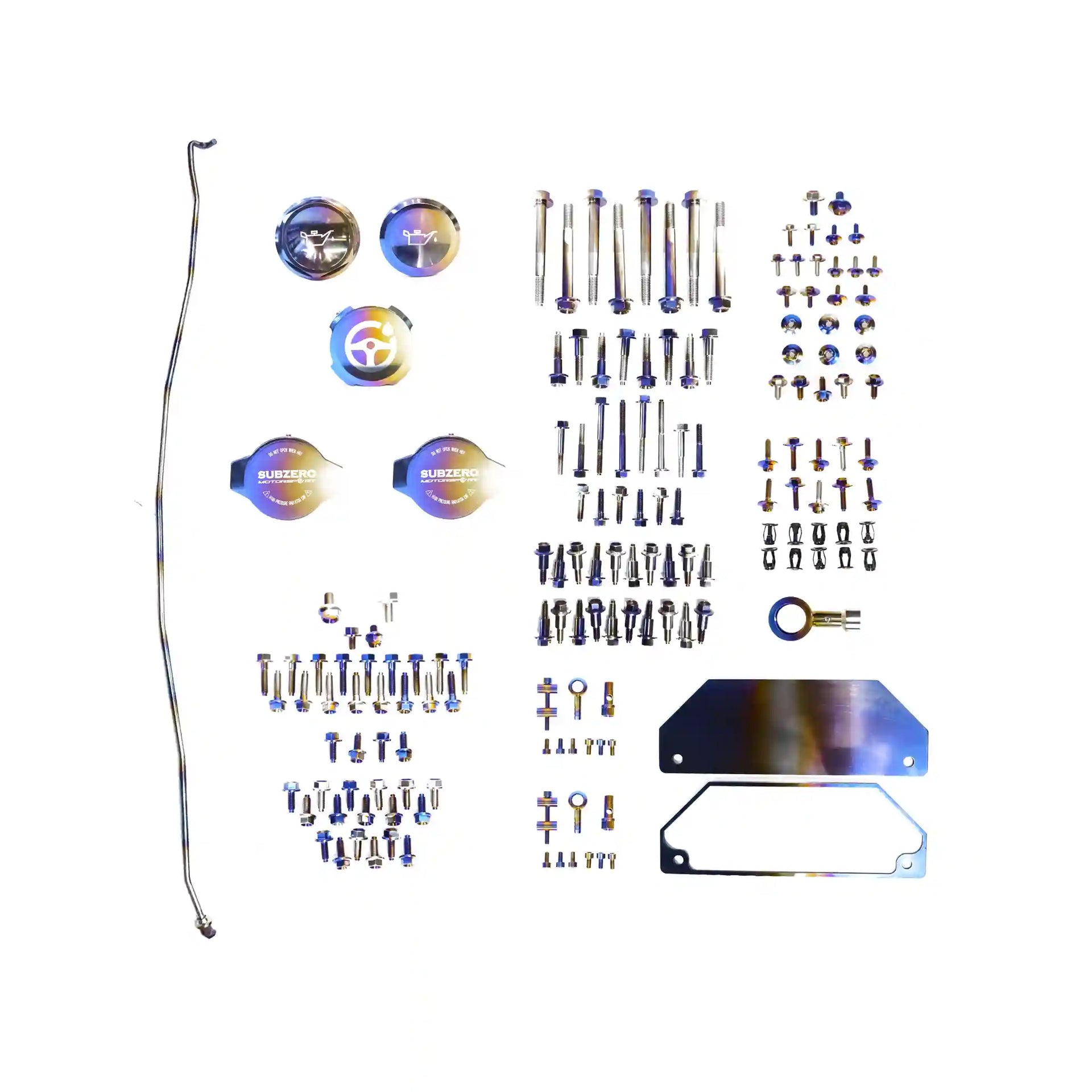 SZM ENGINE BAY TITANIUM HARDWARE KIT