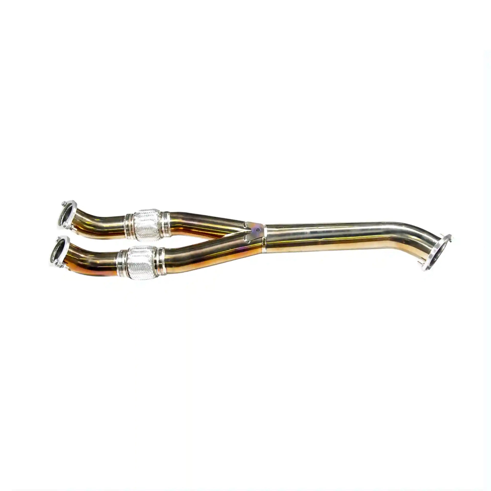 Y-PIPE GOLDEN TITANIUM ALLOY NISSAN GTR R35