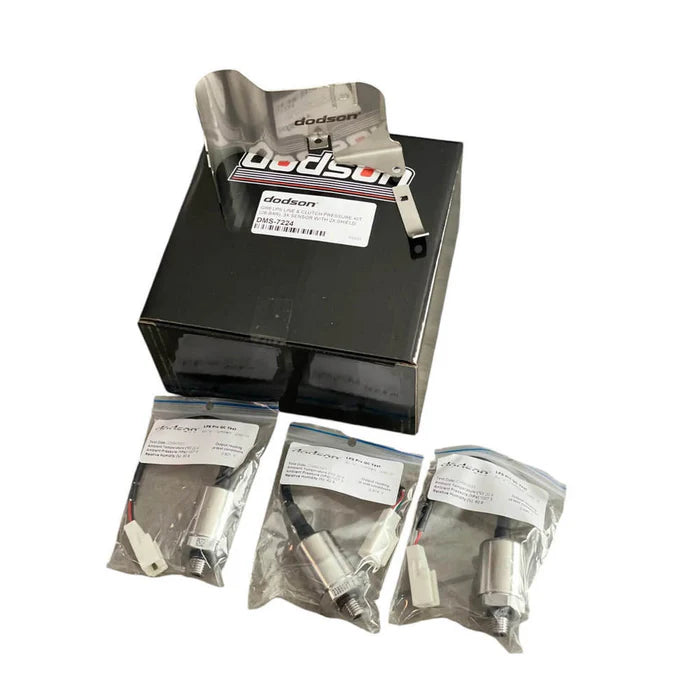 DODSON DMS-7224 LPS LINE/CLUTCH PRESSURE KIT (3X SENSOR WITH SHIELD AND BRACKET) FOR NISSAN GT-R (R35) 2009-