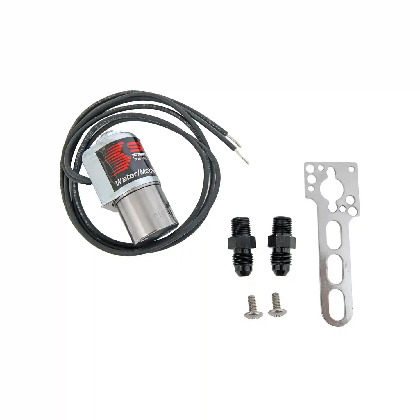 صمام لولبي عالي التدفق للماء/الميثانول من سنو بيرفورمانس، مزود بوصلات سريعة التوصيل، رقم الموديل SNO-40060-BRD