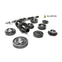 ALBINS NISSAN GTR R35 STAGE 1 (GEN 2) 1 TO 6 GEARSET WITH LOGO - Subzero Motorsports - FOR NISSAN GTR R35