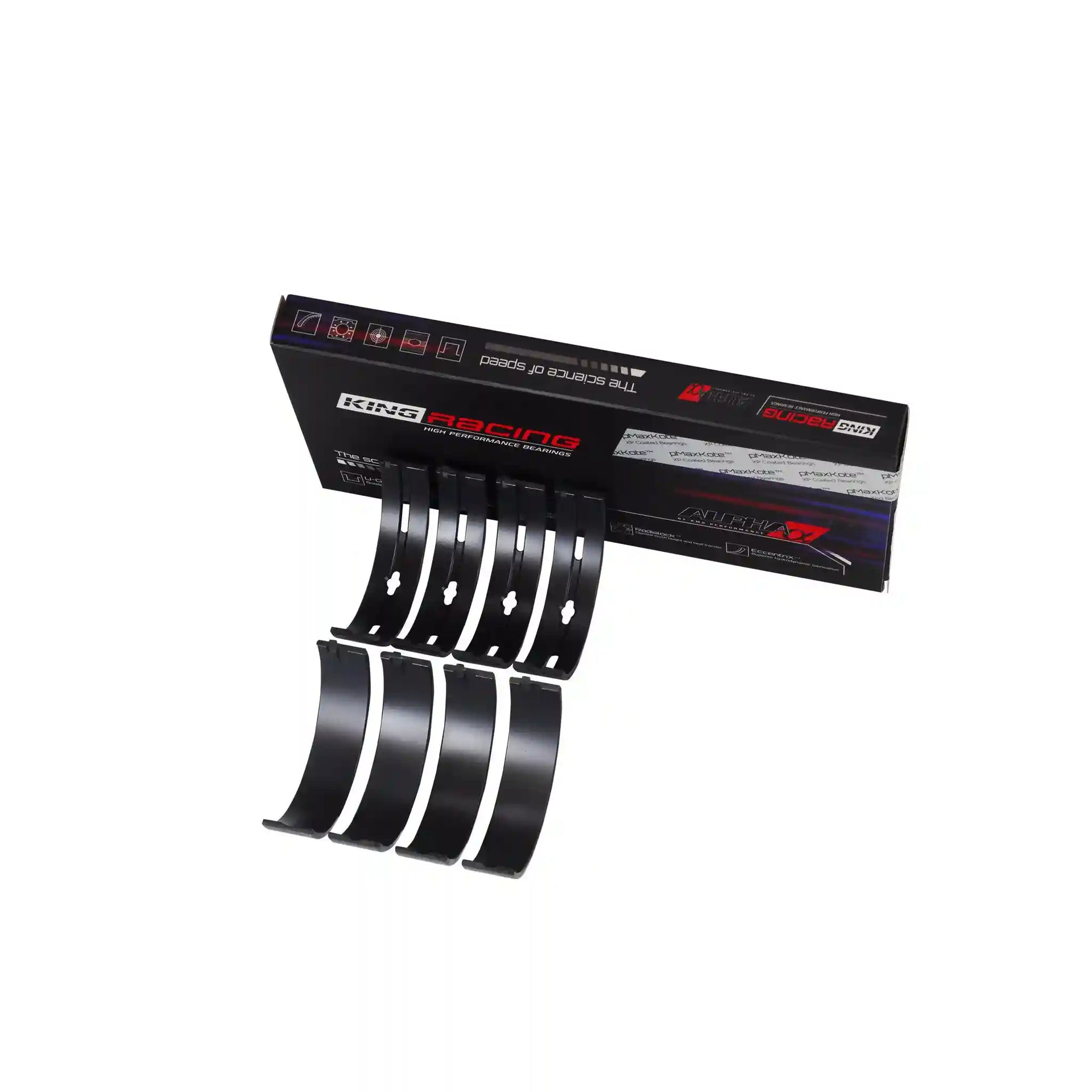 KINGS BEARING RACING MAIN BEARINGS SET FOR NISSAN GT-R R35 VR38DETT - XPC TRI-METAL COATED - MB4524XPC - Subzero Motorsports - FOR NISSAN GTR R35